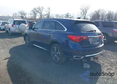 2020 Acura Mdx from USA, damaged, VIN 5J8YD4H74LL001950